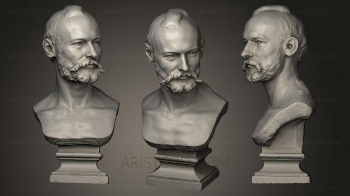 Busts and bas-reliefs of famous people (BUSTC_0685) 3D model for CNC machine
